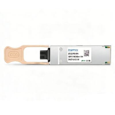 Módulo Transceptor Óptico Huawei OMND10N13 (02311NTY) 100GBASE-SR4 QSFP28 850nm 100m MMF