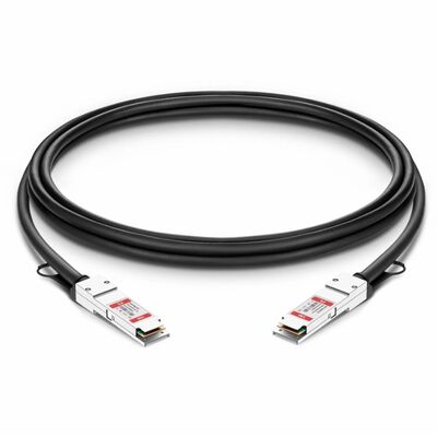 Cable QSFP28 DAC 100Gbps Cable de conexión directa de cobre pasivo de 5M de longitud para interconexión de alta velocidad
