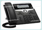 Teléfono blanco y negro 7821 del IP de los colores CP-7821-K9 Cisco con varios ayuda multilingüe