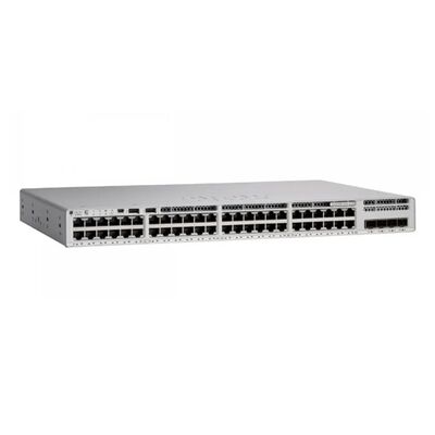 Ventaja de red de enlace ascendente 4x10G del conmutador PoE+ de 48 puertos Cisco C9200L-48P-4X-A Catalyst 9200L