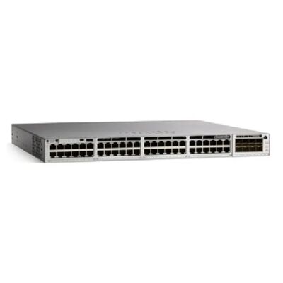Conmutador Gigabit Cisco C9300L-48T-4X-A Catalyst 9300L de 48 puertos con enlaces ascendentes 4x10G SFP+