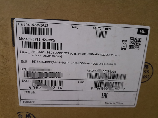 Huawei S5732-H24S6Q CloudEngine Switch | 24-Port All-Optical Aggregation Switch with 6×40GE QSFP+ Uplinks