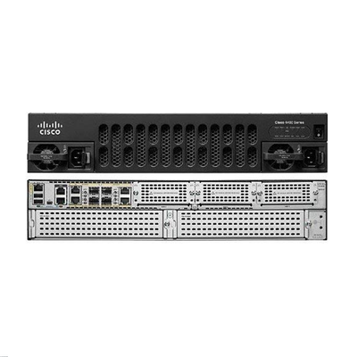 ISR4451 X K9 1 a 2G Transmisión del sistema 4 puertos WAN y LAN 4 puertos SFP 10 núcleo de la CPU Voz de seguridad WAAS WAN inteligente