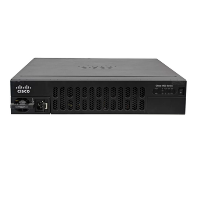 ISR4451 X K9 1 a 2G Transmisión del sistema 4 puertos WAN y LAN 4 puertos SFP 10 núcleo de la CPU Voz de seguridad WAAS WAN inteligente