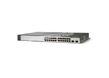 Base del IP de la capa 3 - 24 x 10/100 del interruptor WS-C3750V2-24TS-S del catalizador de Cisco de los puertos Ethernet -