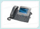 CP-7975G Cisco unificó el teléfono del IP de Cisco teléfono/7975 7900 del color de Ethernet del carruaje del IP