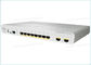 El interruptor WS-C2960C-8PC-L del catalizador 2960 de Cisco ayuna Ethernet - Gigabit Ethernet