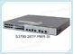 Carruaje SFP de los puertos 2 del interruptor 24x10/100 PoE+ de S3700-28TP-PWR-SI Huawei con la fuente de corriente ALTERNA 500W