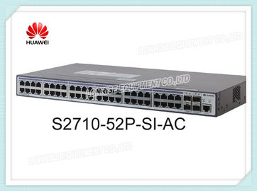 S2710-52P-SI-AC Huawei Switch de la serie S2700 48 X 10/100 puertos 4 Gig SFP AC 110 / 220V se proporciona en la versión estándar (SI) y en la versión mejorada (EI)