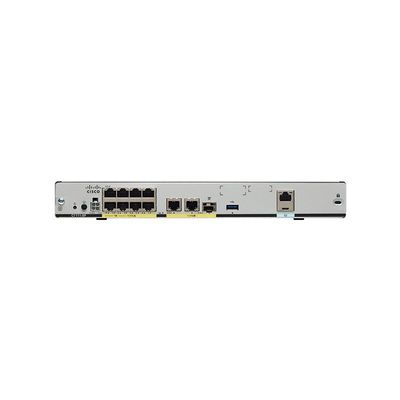 C1111-8P - Routers de servicios integrados de la serie 1100 de Cisco Router de la serie 1100 de Cisco ISR 1100 8 puertos Router Ethernet GE WAN dual