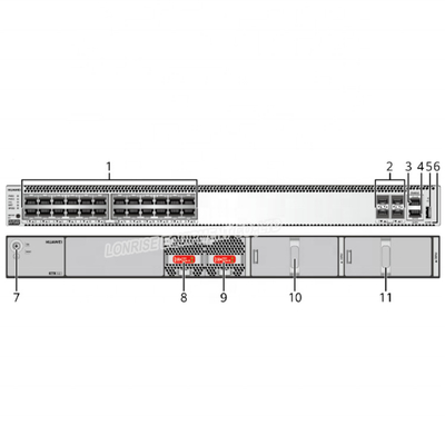 Interruptor portuario CloudEngine de la agregación del gigabit del Uplink 24 de Huawei S5731-S24T4X 10GE