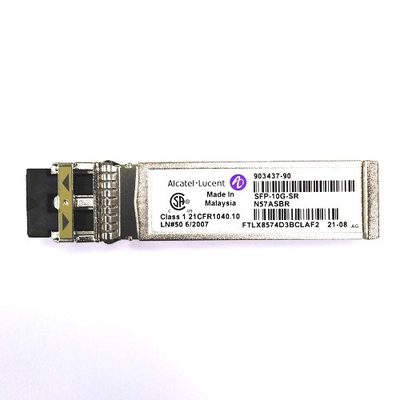 SFP-10G-LRM 	Módulo óptico de Ethernet de Dublex Sfp del módulo del transmisor-receptor del módulo de Alcatel SFP