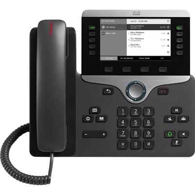 Teléfono del IP 8861 con las manos libres de la conectividad de red de Ethernet pantalla de 3,5 pulgadas