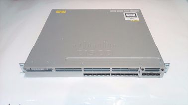 Cisco Switch WS-C3850-12S-SCatalyst 3850 serie 12 SFP Port Switch IP Base es el switch apilable de próxima generación a nivel empresarial que está integrado con 12 puertos SFP en el conjunto de características de la base IP