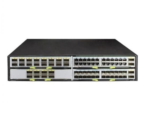 CE8861-4C-EI-B - Interruptores de centro de datos Huawei CE8800 con 4 ranuras de tarjetas secundarias 2 * módulo de alimentación AC 2 * entrada del lado del puerto de la caja de ventiladores