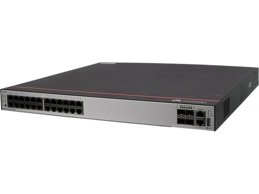 S5735-S24P4X, conmutador Huawei S5735-S, puertos 24 x 10/100/1000BASE-T, puertos 4 x 10 GE SFP+, PoE+, sin módulo de alimentación