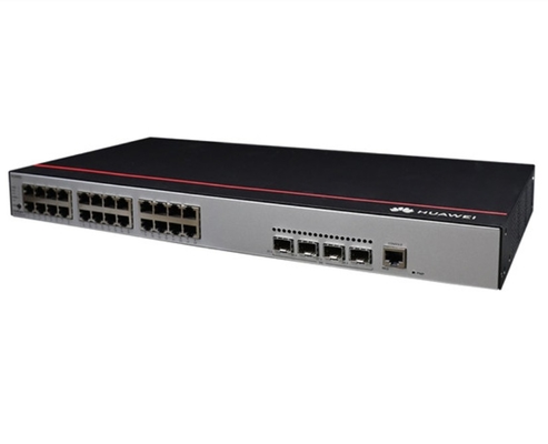 S5735-L24T4S-A1 CloudEngine S5735-L24T4S-A1 (24*10/100/1000BASE-T Puertos 4*GE Puertos SFP Potencia CA)