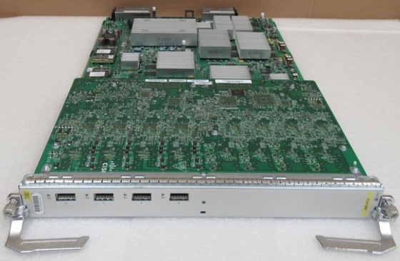 A9K-4T-E Cisco ASR 9000 Serie Tarjeta de línea de cola alta 4-puerto 10GE Tarjeta de línea extendida Requiere XFPs