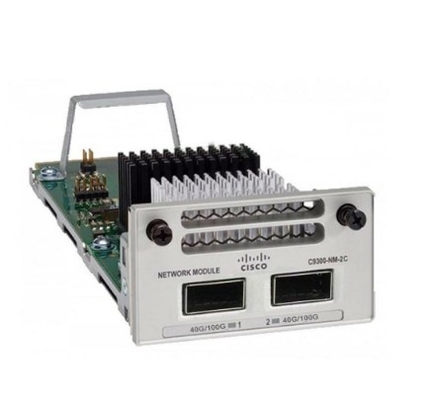 C9300X-NM-2C Catalyst Modulo de red de la serie 9300 - Módulo de expansión - 40 gb Ethernet / 100 gb Ethernet Qsfp X 2.