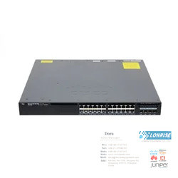 WS-C3650-24PD-S Switch Ethernet de la serie C3650 con 24 puertos PoE Gigabit Enterprise Switch WS-C3650-24PD-S