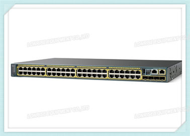 Cisco Switch WS-C2960S-48LPS-L 48 puertos Poe Gigabit Ethernet Switch Cisco Network Switch está ofreciendo 48 puertos Ethernet 10/100/1000 con fuente de alimentación PoE de 370W