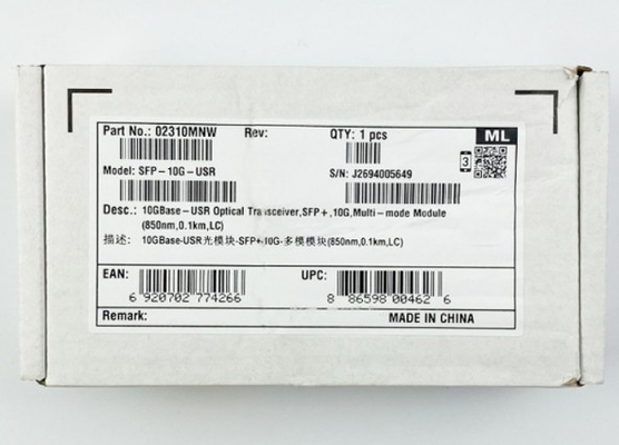 SFP-10G-USR Huawei Transceptor óptico SFP-10G-USR Transceptor óptico SFP+ 10G Módulo multimodo