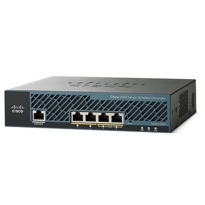 AIR-CT2504-50-K9, controlador inalámbrico Cisco 2500, 50 licencias AP/4 puertos GE/gestión RF