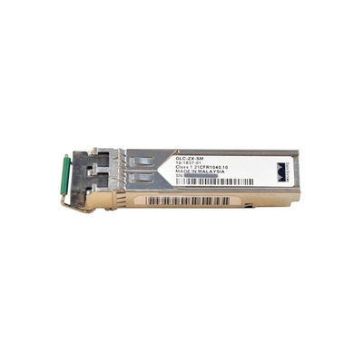 El módulo óptico enchufable GLC-ZX-SM Compatible con Cisco opera en enlaces de fibra óptica de modo único estándar de hasta aproximadamente 70 km de longitud.