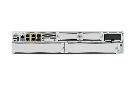 C8200L-1N-4T - Plataformas de borde de la serie Cisco Catalyst 8200 y uCPE C8200L 1RU con / 1 ranura NIM y puertos WAN Ethernet 4 x 1 Gigabit