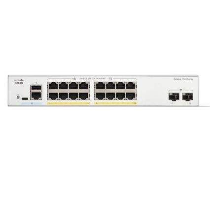C1300-16P-2G Cisco C1300-16P-2G - Cisco Switches Catalyst 1300 16 puertos GE, PoE, 2x1G SFP