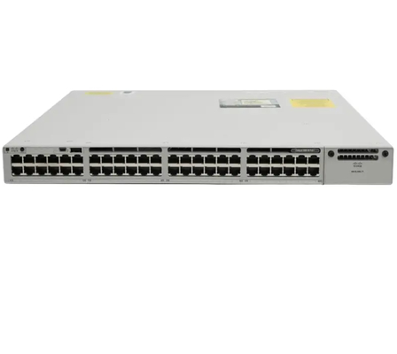 C9300-48P-E Catalizador 9300 de 48 puertos 1G de cobre con enlaces modulares PoE+ Network Essentials
