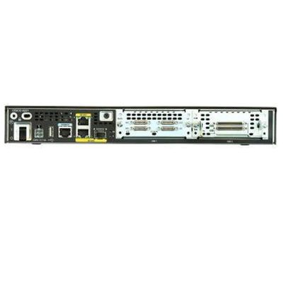 ISR4221-SEC/K9 ISR 4321 con 2 GE integrados, 2 ranuras NIM, 1 ranura ISC, 4 GB de memoria Flash por defecto, 4 GB de DRAM por defecto