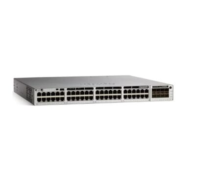 C9300-48P-E, conmutador Cisco Catalyst 9300, 48x1G PoE+/enlaces ascendentes modulares/Network Essentials