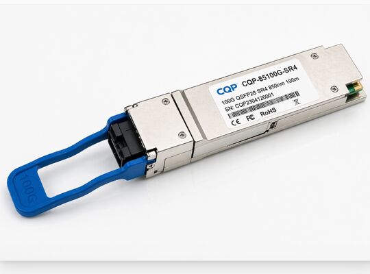 CQP-85100G-SR4 Transceptor Óptico QSFP28 100G SR4 | Fibra Multimodo MPO | Transceptores Ópticos de Alta Velocidad para Centros de Datos