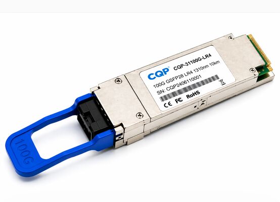Transceptor Óptico CQP-31100G-LR4 100G QSFP28 LR4 | Módulo LC SMF de 10km | Solución de Transceptor Óptico