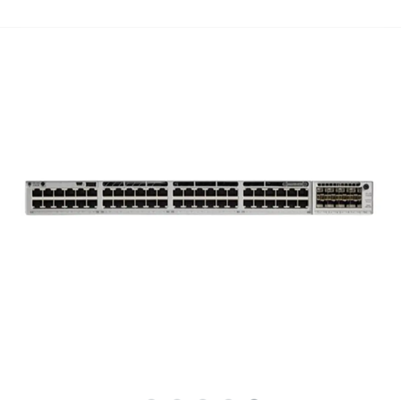 Conmutador de ventaja de red PoE+ de 48 puertos Cisco Catalyst C9300-48P-A| Conmutador de capa de acceso empresarial con presupuesto PoE de 437 W