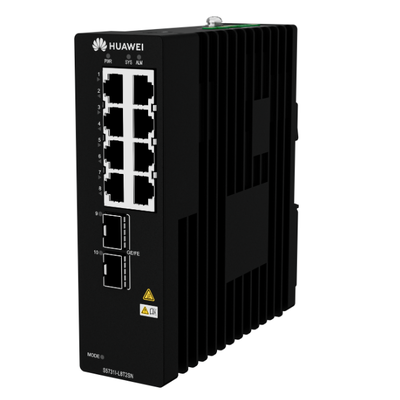 Conmutador Ethernet industrial Huawei S5731I-L8T2SN | Conmutador de carril DIN gestionado Gigabit de 8 puertos