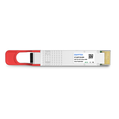 QAPQD040F0CN1 QSFP-DD ER8 400G Transceptor Óptico | 1310nm 40km SMF LC