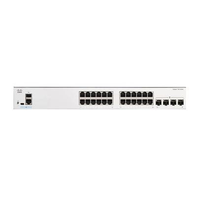Conmutador Cisco Catalyst C1300-24T-4G | Switch administrado Gigabit de 24 puertos con 4 enlaces ascendentes SFP