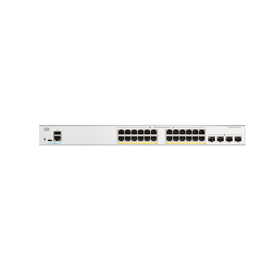 Conmutador PoE+ Gigabit Cisco C1200-24P-4X de 24 puertos, 4 enlaces ascendentes SFP+ 10G, presupuesto PoE de 195 W