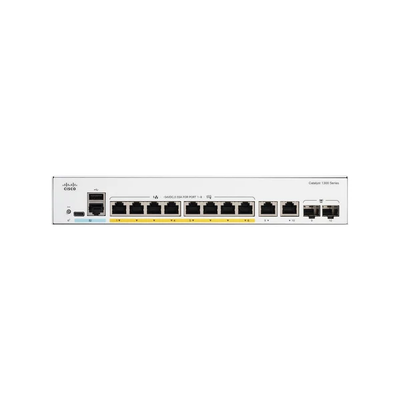 Switch administrado Gigabit Cisco C1300-8T-E-2G Catalyst 1200 de 8 puertos con enlaces ascendentes combinados 2G