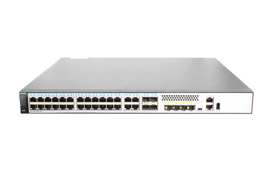 Ethernet 10/100/1000 de S5720-36C-EI-DC 28 vira 4 hacia el lado de babor cuyo es 10/100/1000 o SFP de doble finalidad 4 10 interfaz del carruaje SFP+ 1