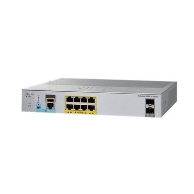 296018 GigE portuario con PoE 2 X 1G SFP, LAN Lite Cisco WS-C2960L-8PS-LL