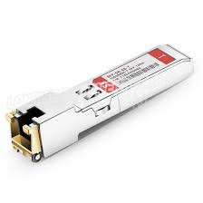 GLC - TE 1000BASE - T SFP Transceiver Module admite hasta 100m de longitud de enlace a través de una conexión de cobre a través de un conector RJ-45